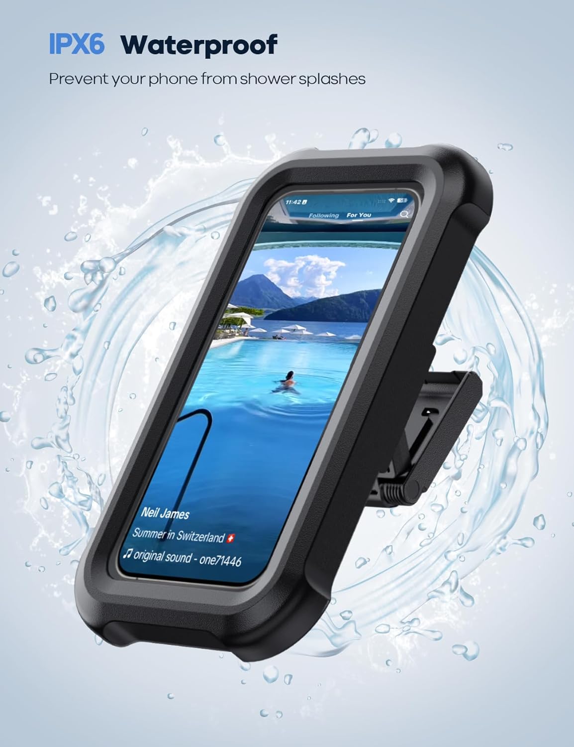 HydroHold Waterproof Phone Stand