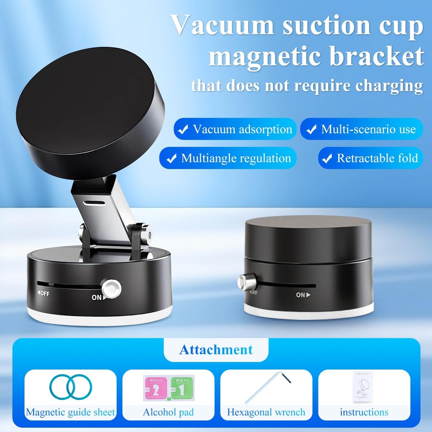 MagGrip Vacuum Magnetic Phone Holder